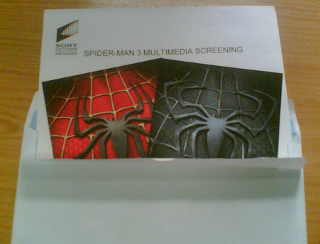 Spider-Man 3 tickets