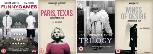 DVD Releases 28-07-08: Funny Games / Paris Texas / The Terence Davies Trilogy / Wings of Desire