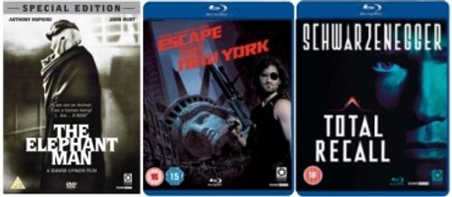 The Elephant Man / Escape from New York / Total Recall