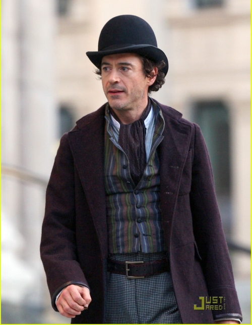 Robert Downey Jnr as Sherlock Holmes in London