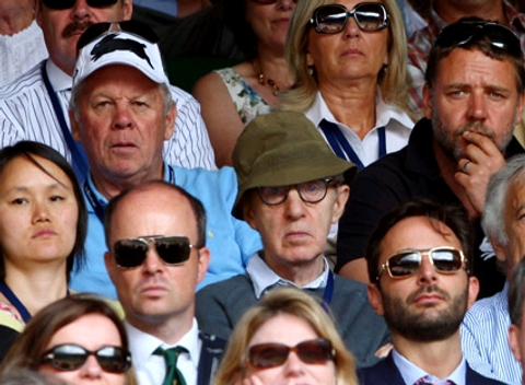 Woody and Russell at Wimbledon Woody and Russell at Wimbledon