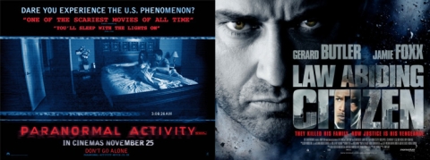 Paranormal Activity and Law Abiding Citizen Paranormal Activity and Law Abiding Citizen