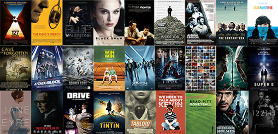 UK Cinema Releases 2011